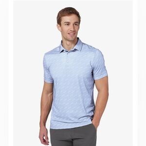 MIZZEN + MAIN VERSA POLO "OUT OF OFFICE" CLASSIC PERFORMANCE GOLF POLO. SIZE XL.